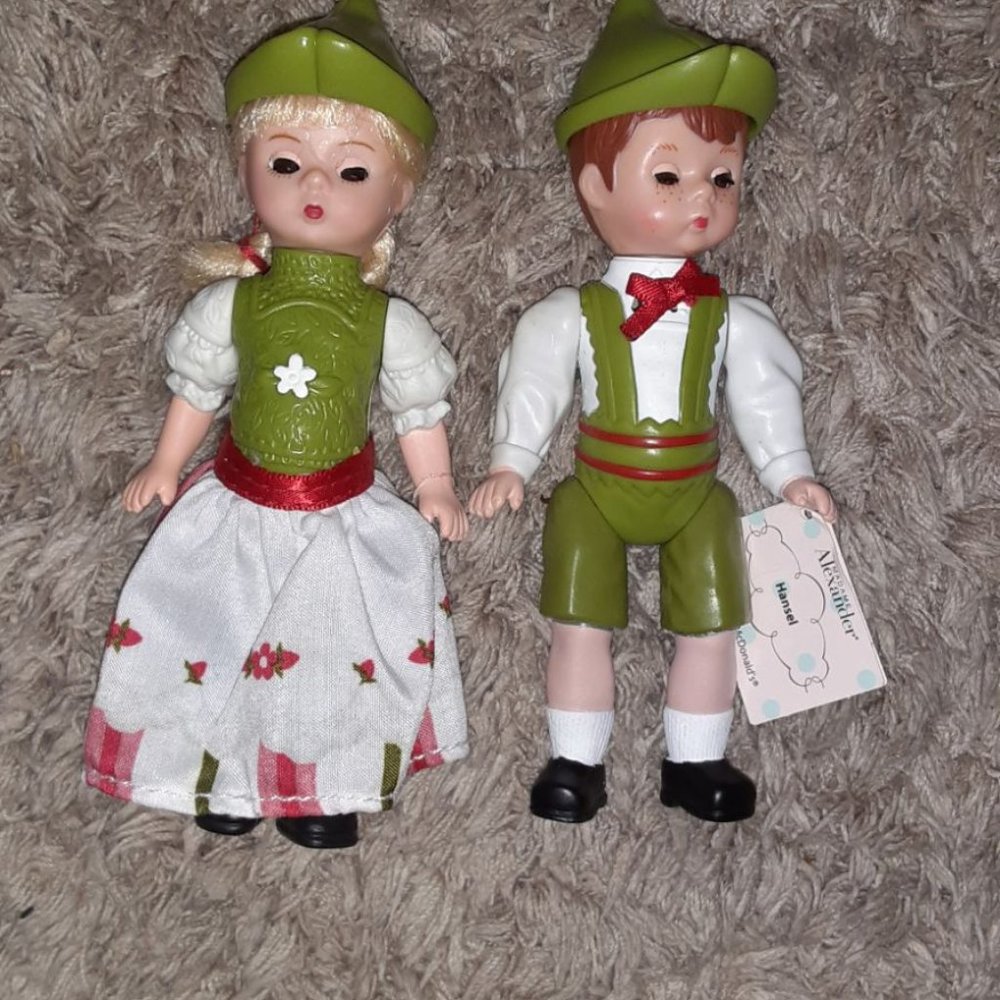 Madame Alexander Hansel and Gretel dolls